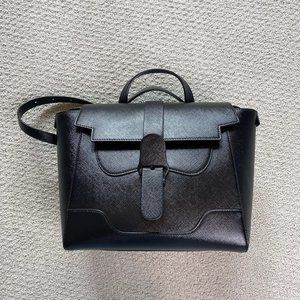 Senreve Midi Maestra Handbag, Black, Like new, Pristine Condition, Midi Mimosa